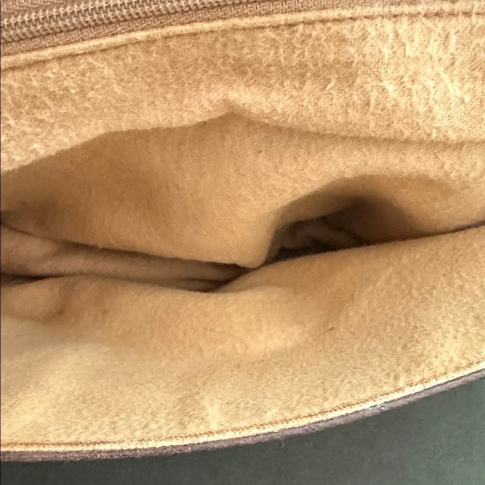 💚♥️Gucci Envelope Crossbody Bag with Brown Leather and Green-Red Web Strap - Picture 10 of 16